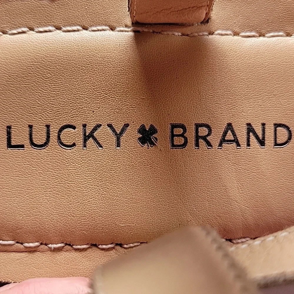 Lucky Brand Byleth Gladiator Sandals Sage Green Size 9 NWOT